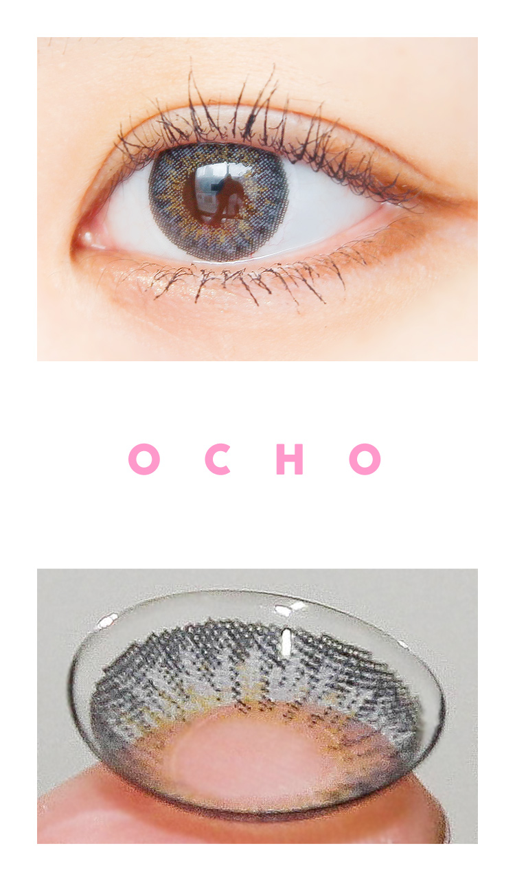 CNC / OCHO GRAY  colored contacts for astigmatism